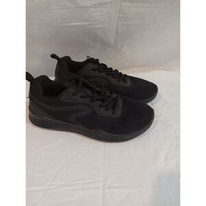 BCG Womens Black Mesh Memory Foam Athletic Sneakers Shoes Size 7.5B 165243